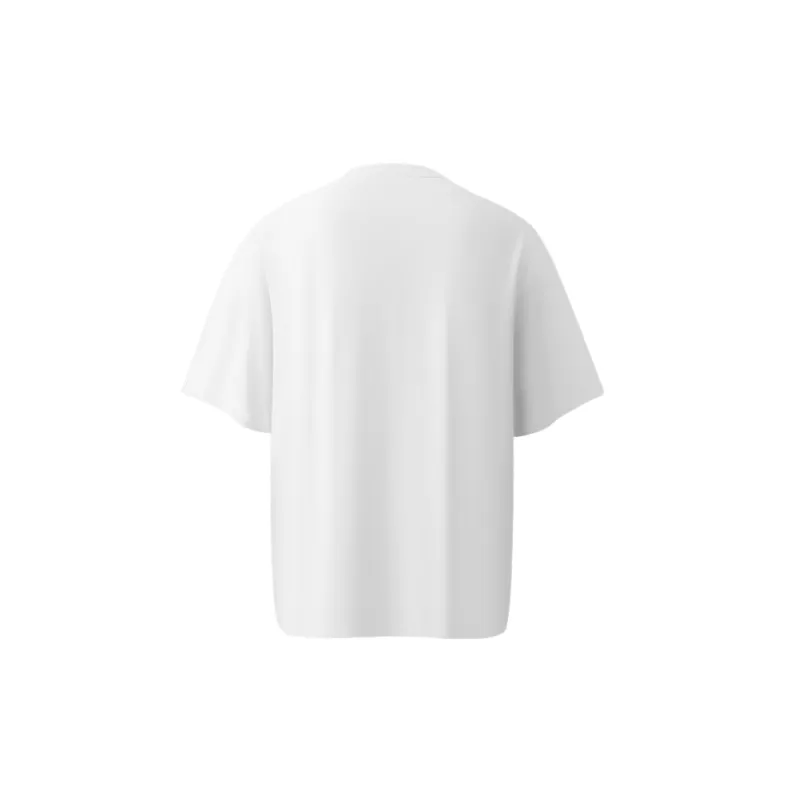 Casual Loose 100% Cotton T Shirt-1