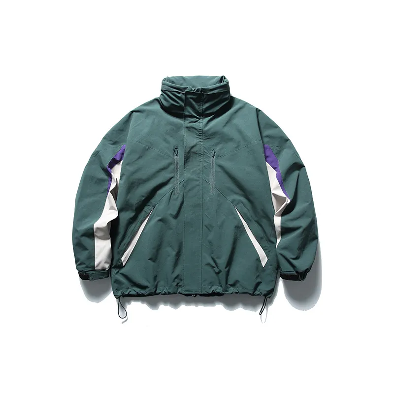 Casual Loose Zipper Jacket-0