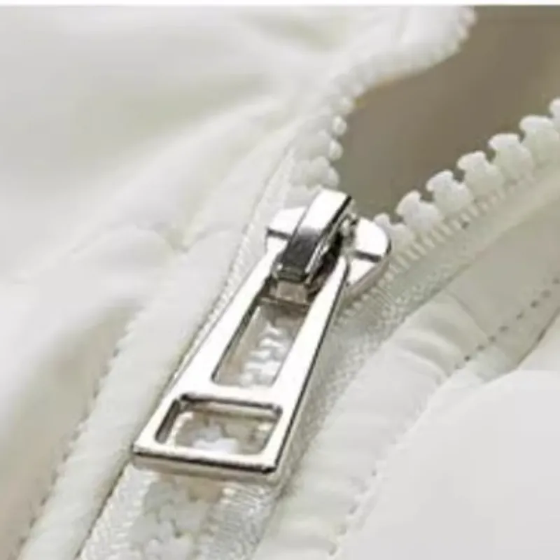 Simple Loose Polyester Quilted Jacket-3