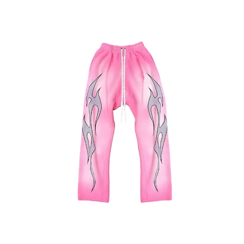 Sporty Loose Knit Sweatpants-0