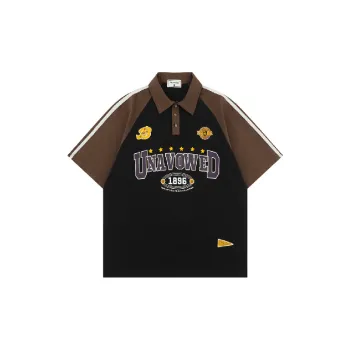 Retro Loose 100% Cotton Polo Unisex