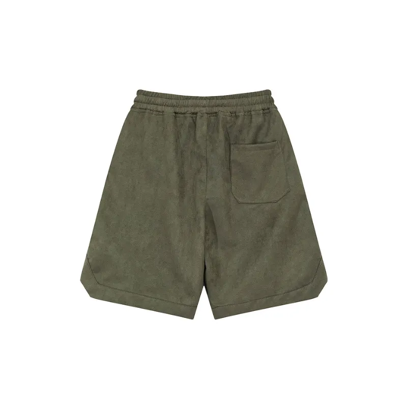 Casual Versatile Distressed Shorts-1