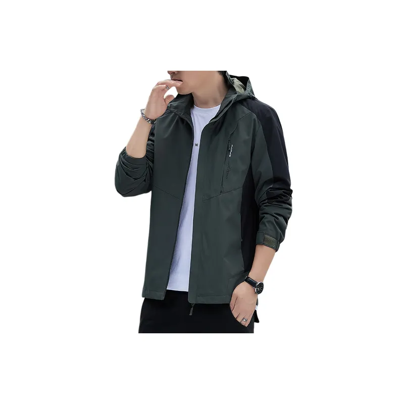 Fashionable Soft Blended Synthetic Fabrics Jacket-6