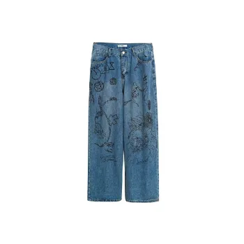 Casual Graffiti Jeans