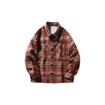 Trendy Plaid Jacket