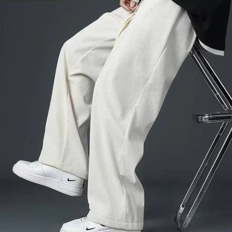 Loose Simple Casual Pants-16