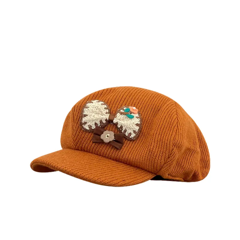 Retro Fashionable Warming Beret-1