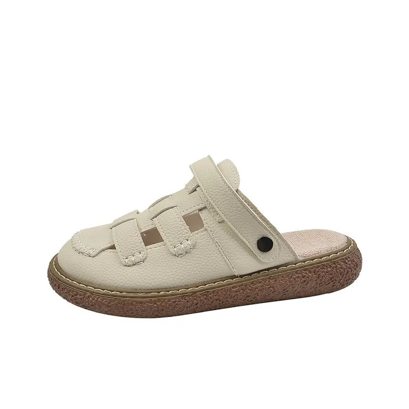 Casual Plain Beach Sandals-0