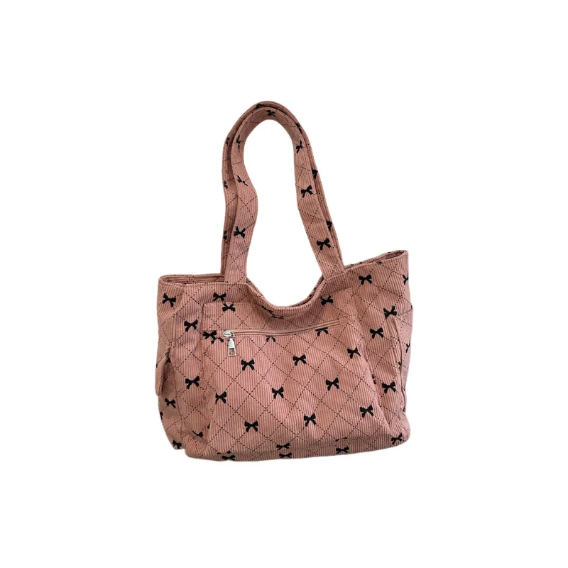 Fashionable Bow Handbag Women-4