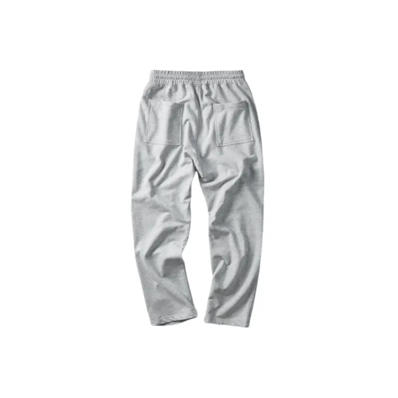 Fashion Loose Cotton Blended Fabric Sports Pants-1