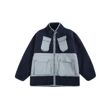 Loose fitting Multiple Pocket Workwear Cotton Jacket