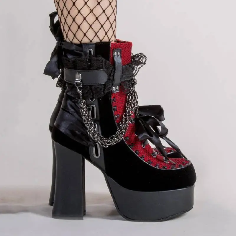 Basics Fashionable Ankle Boots-1