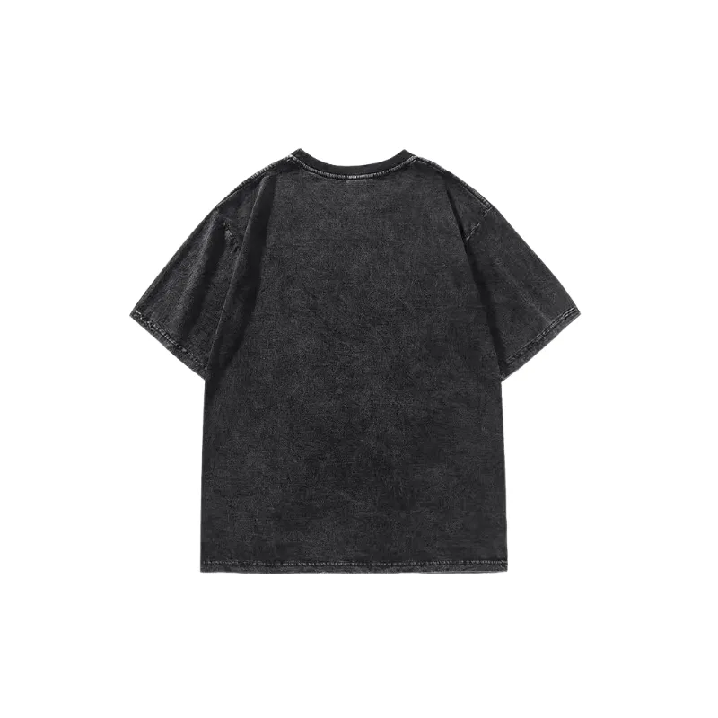Retro Loose 100% Cotton T-Shirt-1