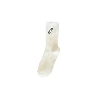 Sporty Trendy Polyester Mid Calf Sock