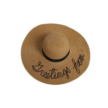 Casual Embroidered Sun Protective Hat