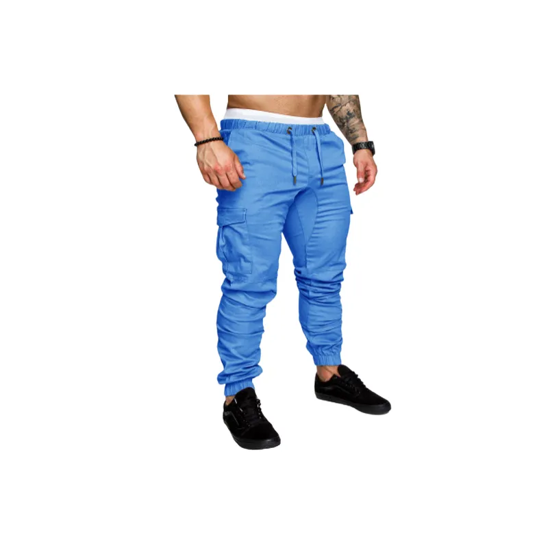 Basics Simple Cargo Pants-9