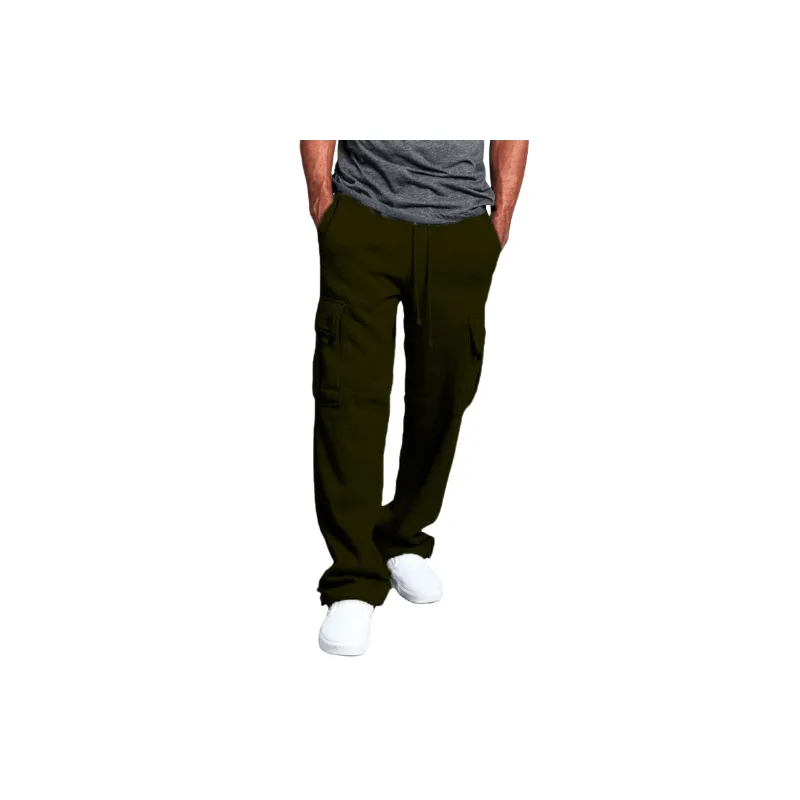 Basics Retro Blended Synthetic Fabrics Casual Pants Women-5