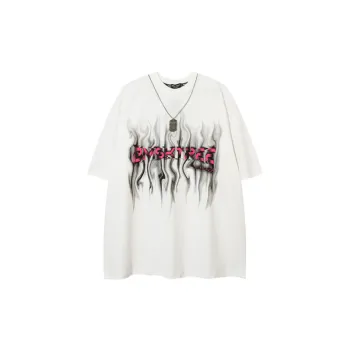 Casual Loose 100% Cotton T-Shirt