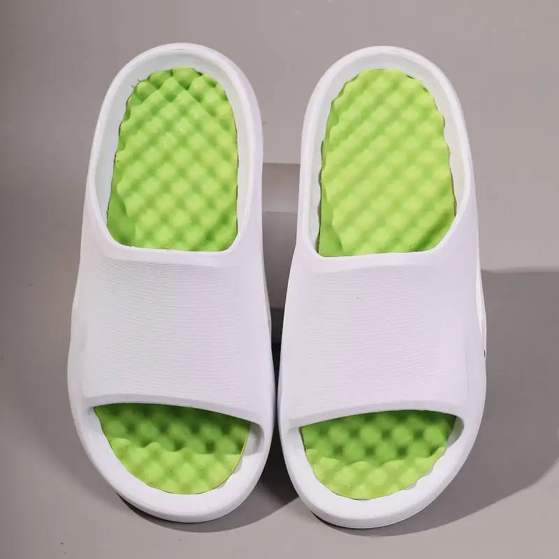 Casual Contrast Color Flip Flops-5