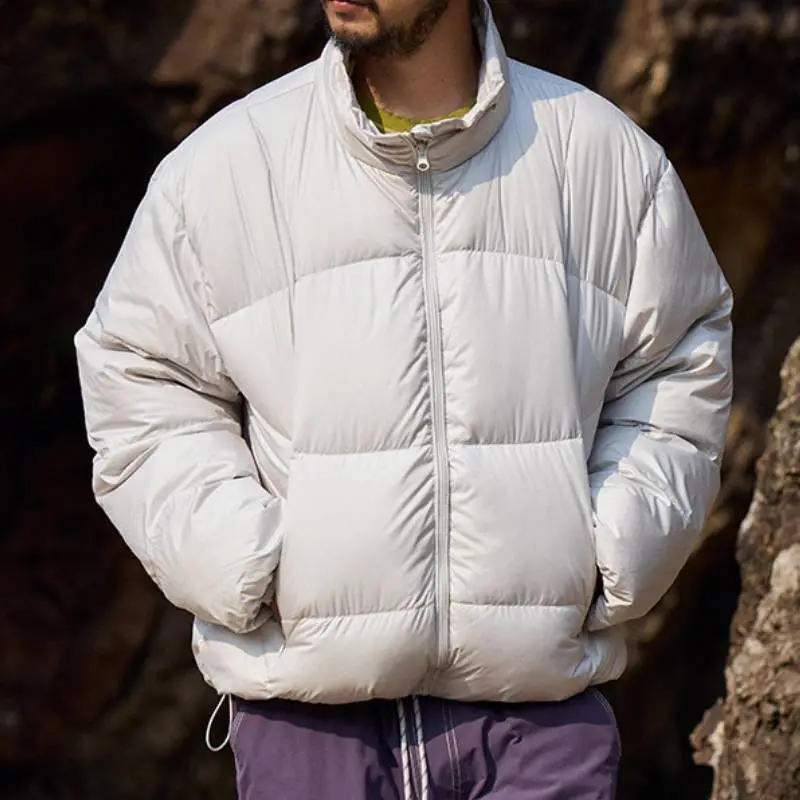 Fashionable Loose Blended Synthetic Fabrics Quilted Jacket-2