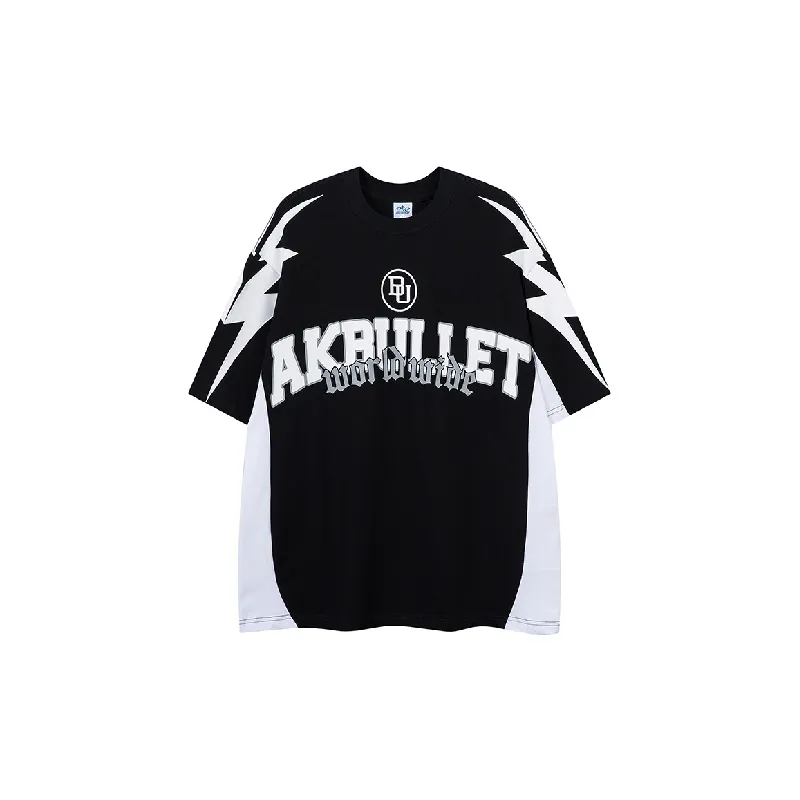 Casual Loose Combed Cotton T-Shirt-2