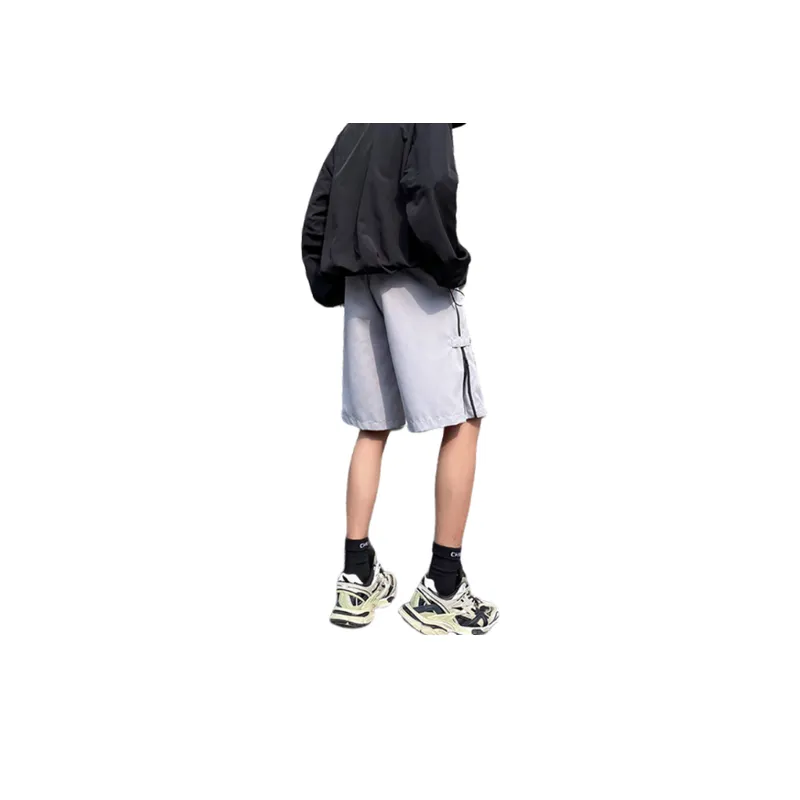 Functional Zipper Casual Pants-3