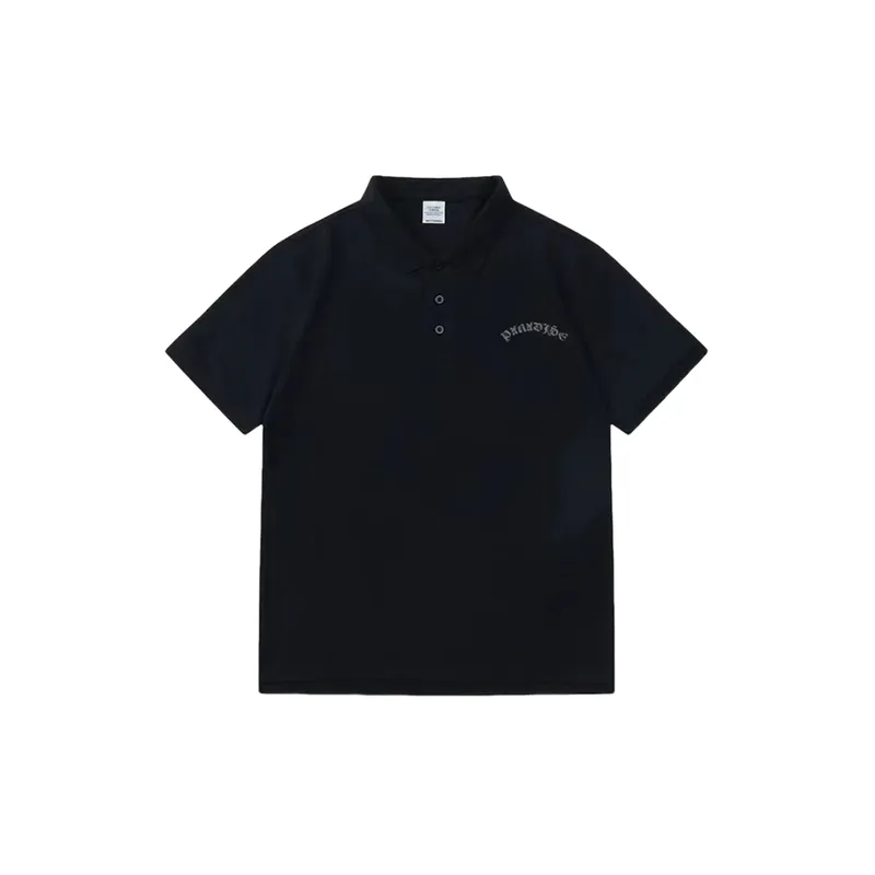 Loose Trendy Polo Shirt-2