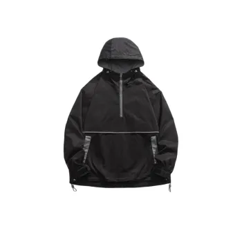 Half zip Hoodie Jacket