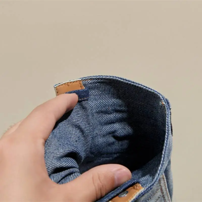 Fashionable Denim Breathable Martin Boot-9