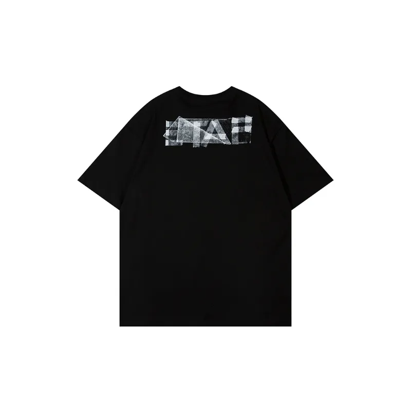 Casual Loose Combed Cotton T-Shirt-9