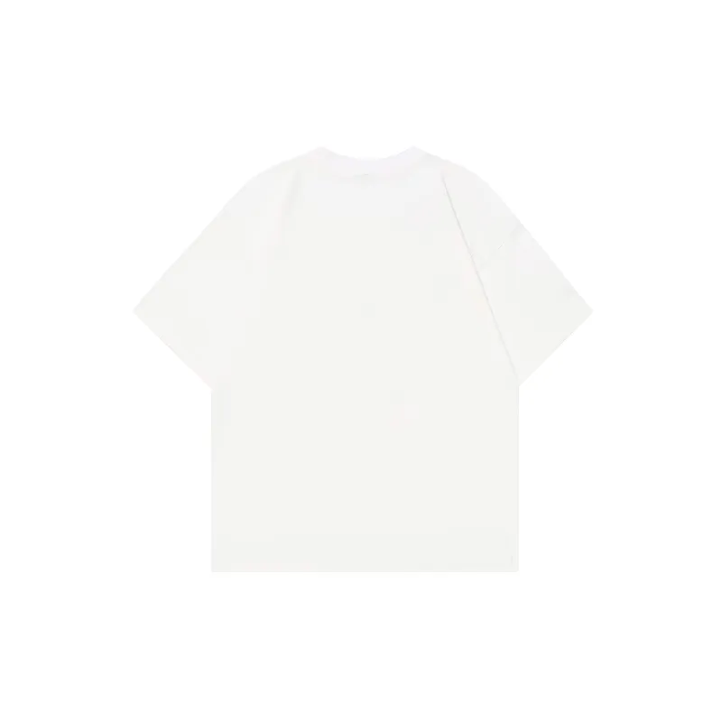 Fashionable Loose 100% Cotton T Shirt-1
