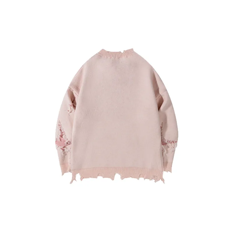 Breathable Loose Sweater-3