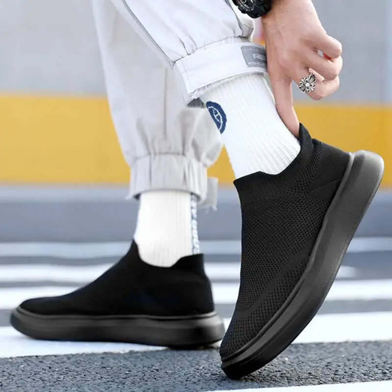 Casual Breathable Slip On Shoes-7
