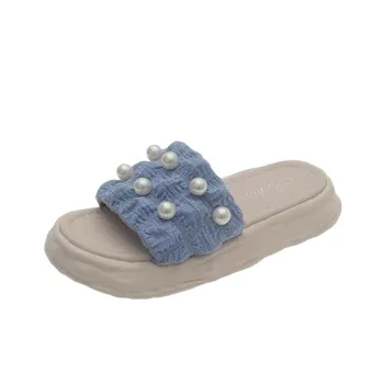 Pearls Fashionable Flip Flops