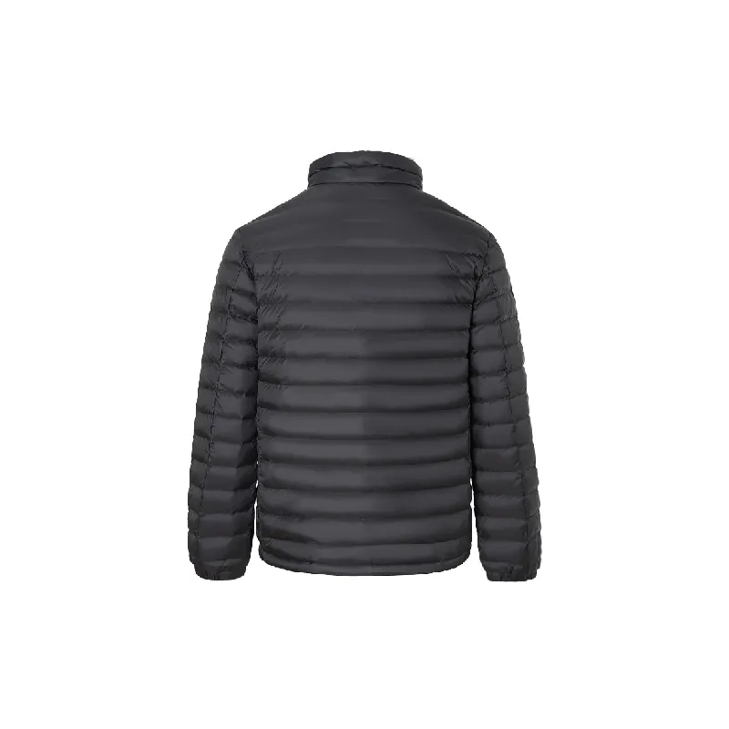 Simple Warm White Duck Down Jacket-1