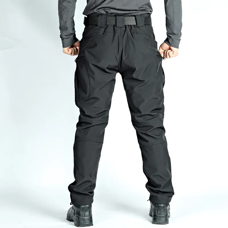 Casual Waterproof Nylon Cargo Pants-5