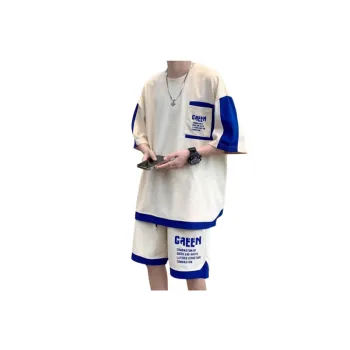 Casual Sports Shorts and T Shirt Set
