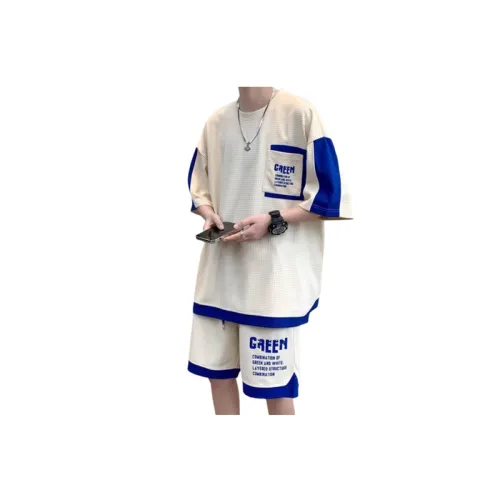 Casual Sports Shorts and T Shirt Set