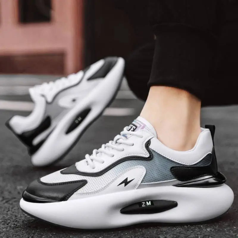 Sporty Breathable Chunky Sneakers-1