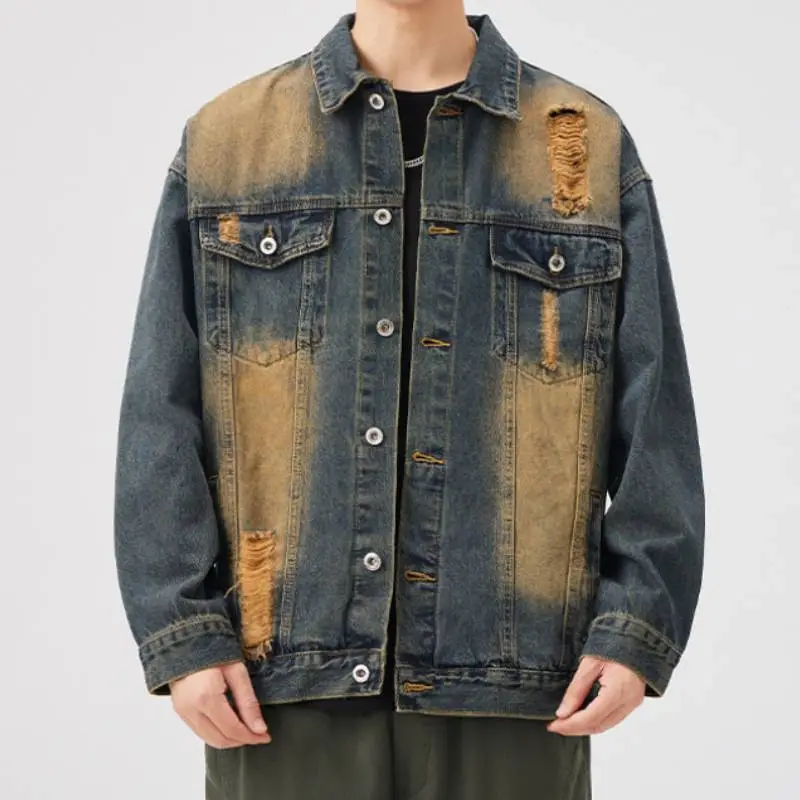 Casual Street Denim Jacket-6