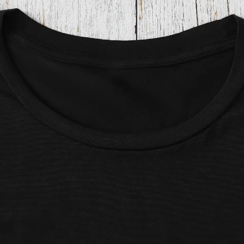 Street Hip Hop Milk Fiber T Shirt-3