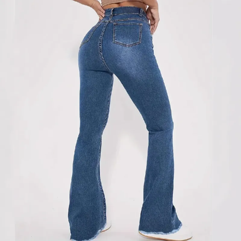 Fashionable Simple Jeans-2