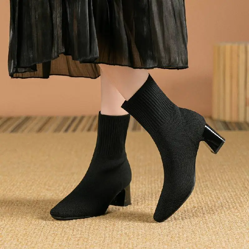 Casual Fashionable Ankle Boots-4