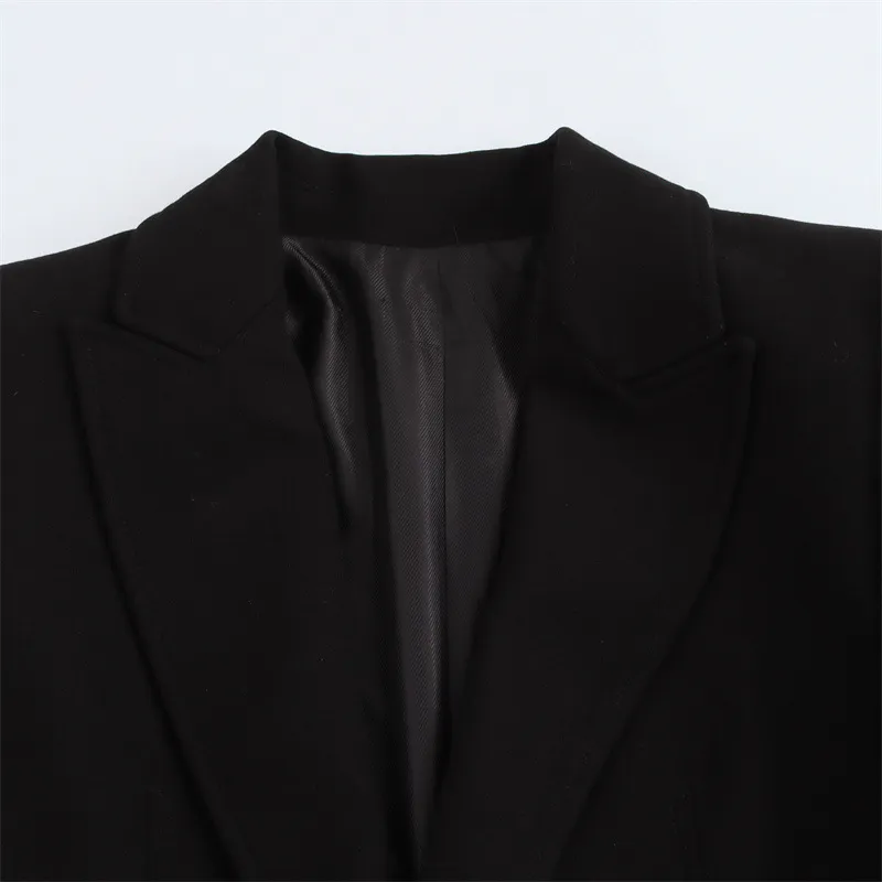 Casual Loose Polyester Business Suit Women-2