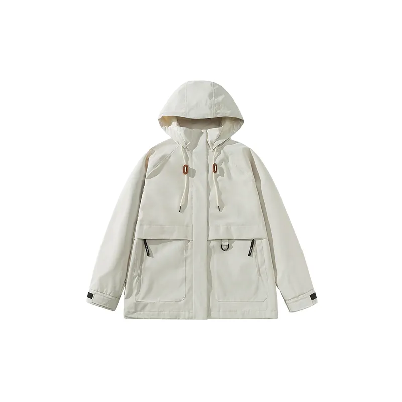 Fashionable Loose Blended Synthetic Fabrics Outdoor Jacket-5