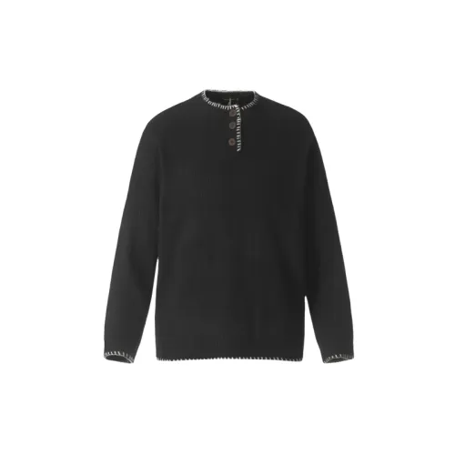 Casual Loose Blended Synthetic Fabrics Sweater