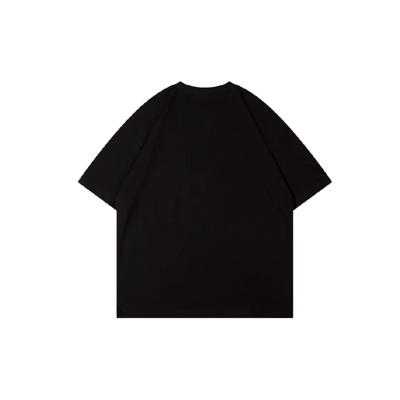 Fashion Letter Print T Shirt-5