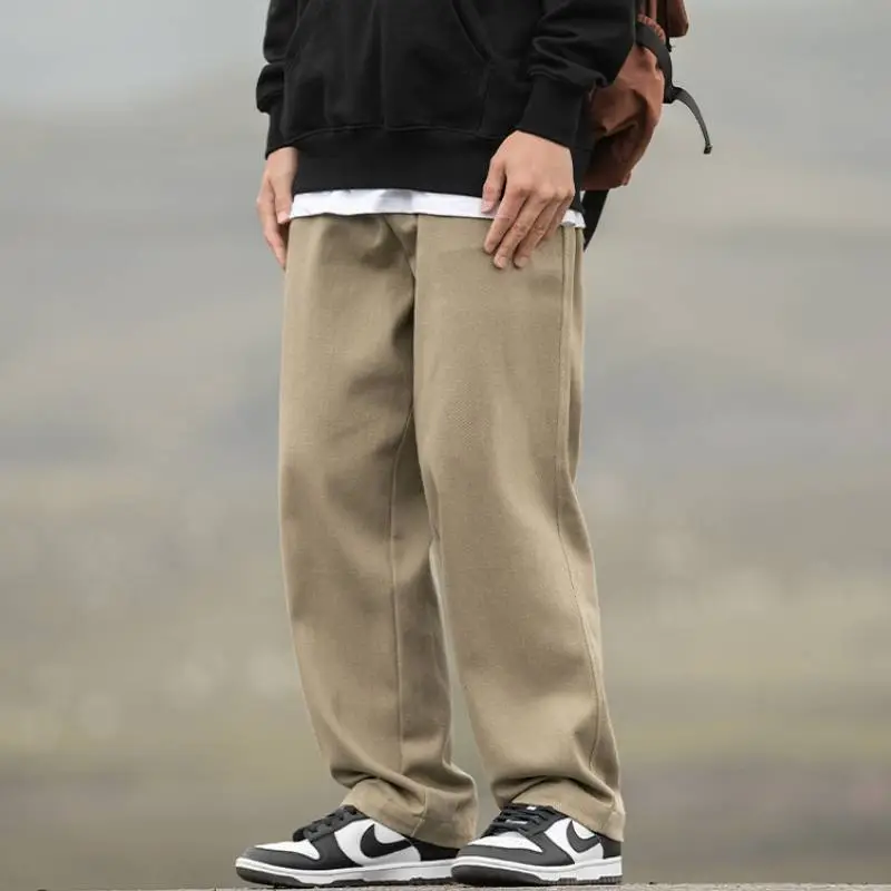 Fashionable Loose 100% Cotton Casual Pants-10