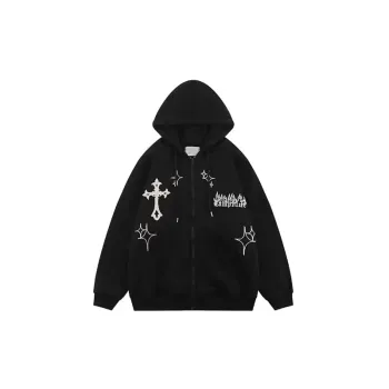 Fashion Embroidered Sports Sweatshirt
