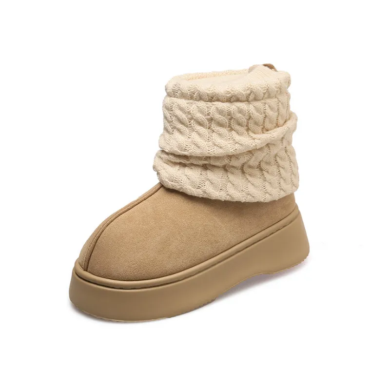 Fashionable Warming Snow Boots-0